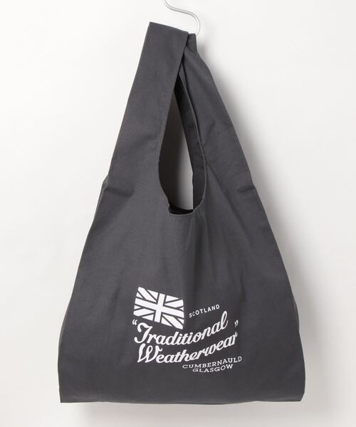Traditional Weatherwear(トラディショナルウェザーウェア)の「MARCHAIS BAG(エコバッグ/サブバッグ・レディース・ホワイト/ネイビー/グレー・F)」の8枚目の写真