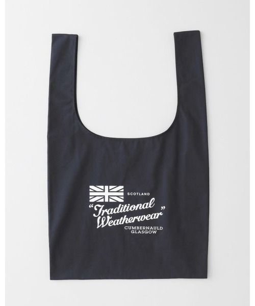 Traditional Weatherwear(トラディショナルウェザーウェア)の「MARCHAIS BAG(エコバッグ/サブバッグ・レディース・ホワイト/ネイビー/グレー・F)」の11枚目の写真