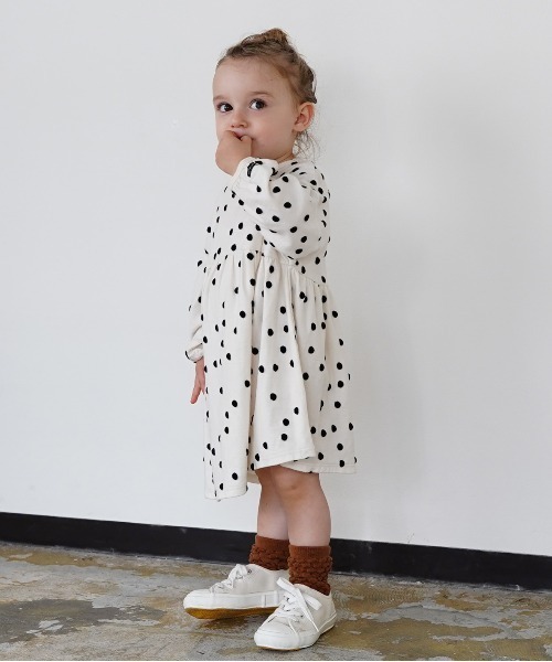 希少❗️dosa ドーサ　カディコットン　長袖ワンピース サイズ2 インディゴ 希少❗️dosa ドーサ カディコットン 長袖ワンピース サイズ2