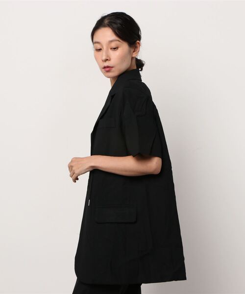 Figments（フィグメンツ）の「ドローコードサマージャケット（テーラードジャケット・レディース・ブラック・FREE）」の9枚目の写真