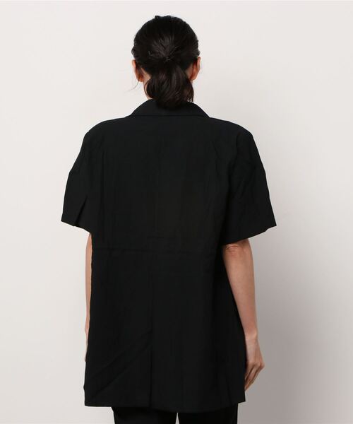 Figments（フィグメンツ）の「ドローコードサマージャケット（テーラードジャケット・レディース・ブラック・FREE）」の3枚目の写真