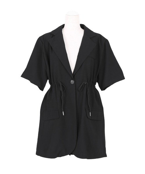 Figments（フィグメンツ）の「ドローコードサマージャケット（テーラードジャケット・レディース・ブラック・FREE）」の12枚目の写真