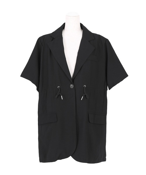 Figments（フィグメンツ）の「ドローコードサマージャケット（テーラードジャケット・レディース・ブラック・FREE）」の10枚目の写真