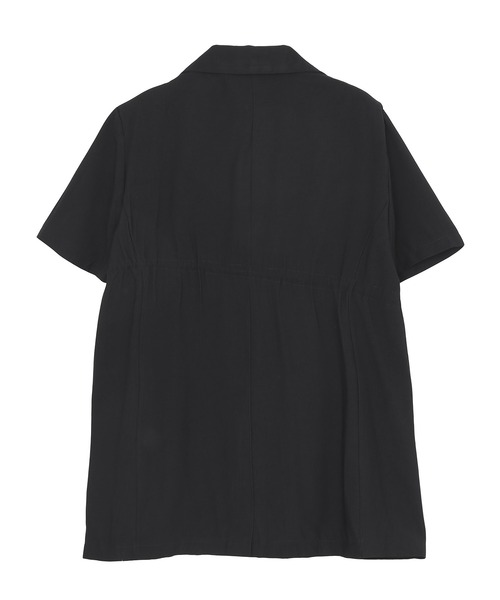 Figments（フィグメンツ）の「ドローコードサマージャケット（テーラードジャケット・レディース・ブラック・FREE）」の2枚目の写真