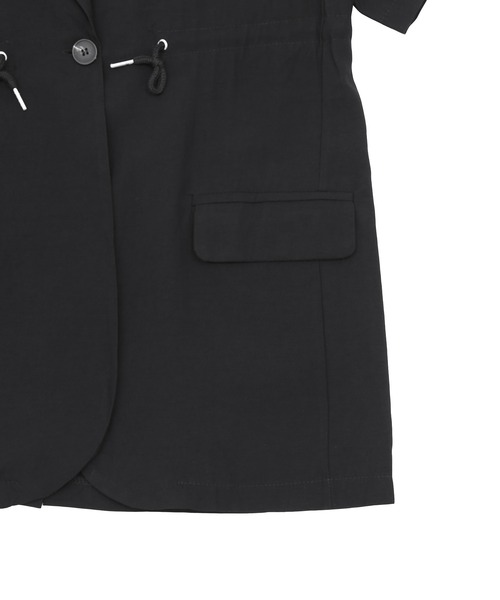 Figments（フィグメンツ）の「ドローコードサマージャケット（テーラードジャケット・レディース・ブラック・FREE）」の5枚目の写真