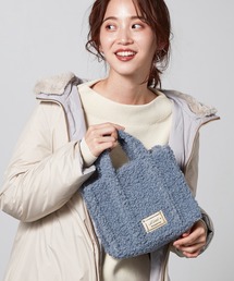 LITTLE ACCESSORIES | もこもこ素材の2WAYミニトート(ショルダーバッグ)