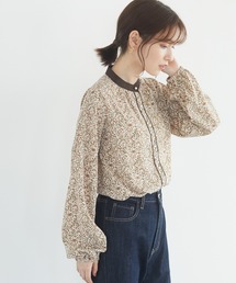 Green　Parks | ・ELENCARE DUE フラワーパイピングブラウス＊(シャツ/ブラウス)