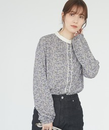 Green　Parks | ・ELENCARE DUE フラワーパイピングブラウス＊(シャツ/ブラウス)