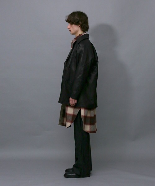 Iroquois(イロコイ)の「OIL GOAT OVER JK(その他アウター・メンズ・ブラック・1/2/3)」の14枚目の写真