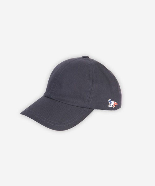 Maison Kitsune（メゾンキツネ）の「TRICOLOR FOX 6P CAP（キャップ・メンズ・ホワイト/ネイビー・U）」の6枚目の写真