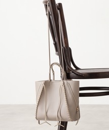 N.（N. Natural Beauty Basic） | かがりステッチショルダーバッグ(トートバッグ)