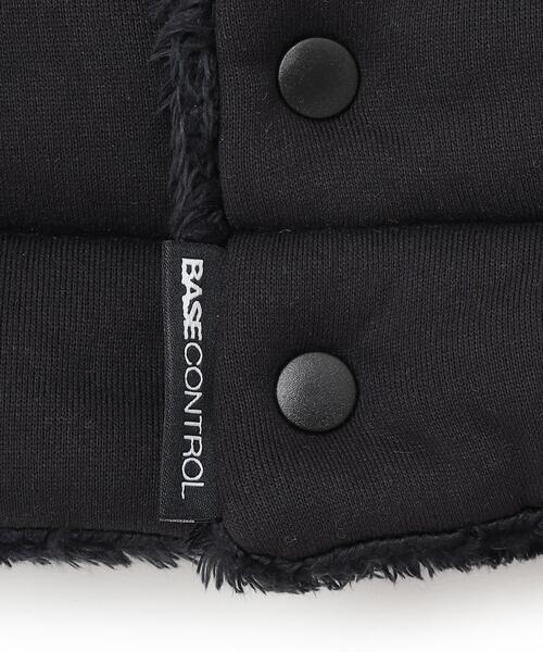 BASECONTROL(ベースコントロール)の「◆POLARTEC ポーラテック スナップボタン ネックウォーマー(ネックウォーマー/スヌード・メンズ・ブラック・99)」の4枚目の写真