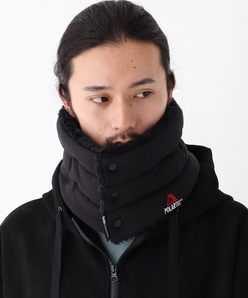 BASECONTROL(ベースコントロール)の「◆POLARTEC ポーラテック スナップボタン ネックウォーマー(ネックウォーマー/スヌード・メンズ・ブラック・99)」の8枚目の写真