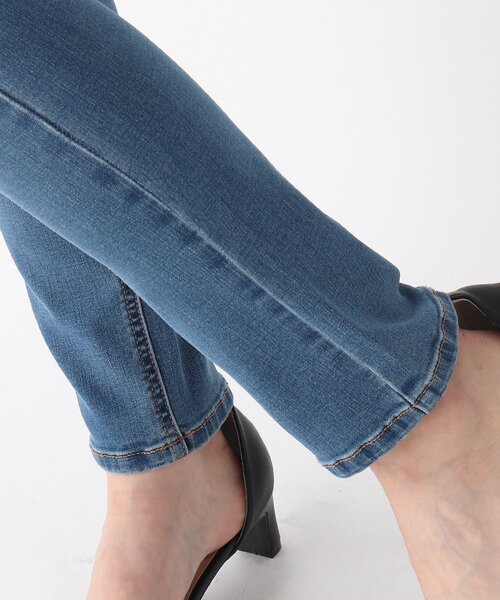 OPAQUE.CLIP（オペークドットクリップ）の「◆Lycra 2wayストレッチスキニーパンツ【WEB限定サイズ】（デニムパンツ・レディース・ガンメタ/ダークオリーブ/ブルー/ブラック/ナチュラル/ネイビー・34/36/38/42/40）」の14枚目の写真