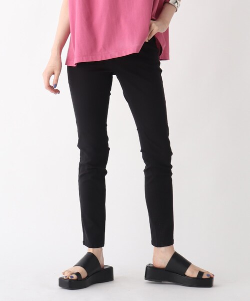 OPAQUE.CLIP（オペークドットクリップ）の「◆Lycra 2wayストレッチスキニーパンツ【WEB限定サイズ】（デニムパンツ・レディース・ガンメタ/ダークオリーブ/ブルー/ブラック/ナチュラル/ネイビー・34/36/38/42/40）」の12枚目の写真
