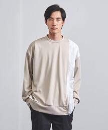EN ROUTE | ＜EN ROUTE（アンルート）＞ ジャージー✕タイプライター コンビ クルーネック(Tシャツ/カットソー)