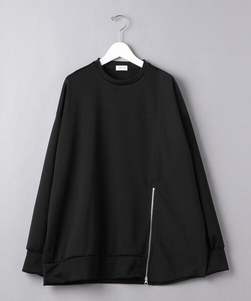 EN ROUTE（アンルート）の「＜EN ROUTE（アンルート）＞ ジャージー✕タイプライター コンビ クルーネック（Tシャツ/カットソー・メンズ・ブラック/ベージュ・1/2/3）」の13枚目の写真