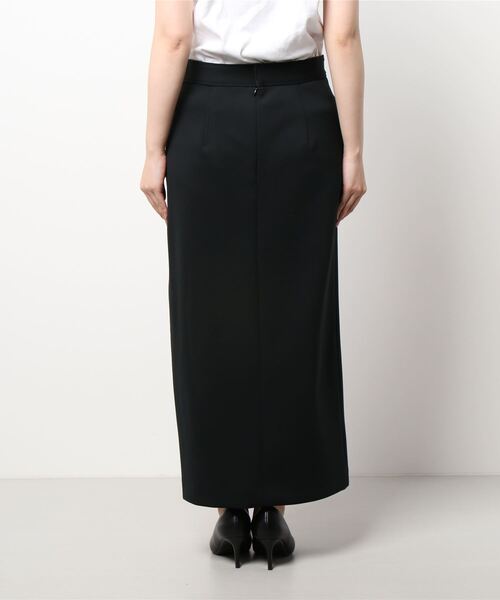 VERMEIL par iena(ヴェルメイユパーイエナ)の「ダンボールニットタイトスカート(スカート・レディース・カーキ/ブラック・40/36/38)」の8枚目の写真