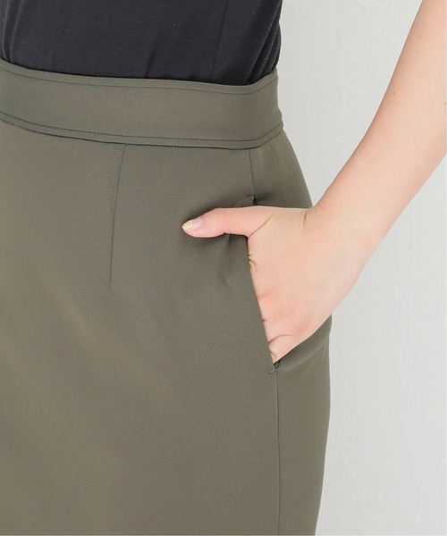 VERMEIL par iena(ヴェルメイユパーイエナ)の「ダンボールニットタイトスカート(スカート・レディース・カーキ/ブラック・40/36/38)」の18枚目の写真