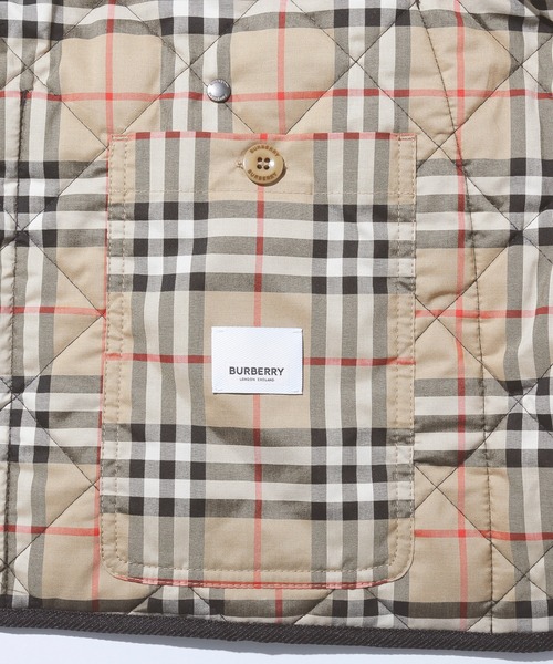 BURBERRY（バーバリー）の「BURBERRY DIAMOND KILTING THARMO REGULATED BURN JACKET バーバリー ダイアモンドキルティング サーモレギュレーテッド キルティングジャケット（その他アウター・メンズ・ネイビー・48/46）」の3枚目の写真