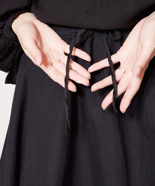 チャイハネ（チャイハネ）の「【チャイハネ】ゴブランパッチワークロングスカート（スカート・レディース・ブラック/ベージュ/カーキ・FREE）」の9枚目の写真