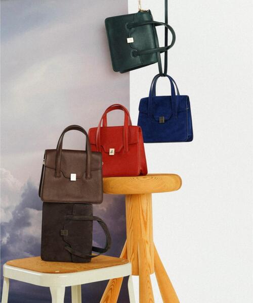 agnes b.（アニエスベー）の「miyuki 2wayハンドバッグ (RAS32－01)（ハンドバッグ・レディース・ブラウン・FREE）」の7枚目の写真