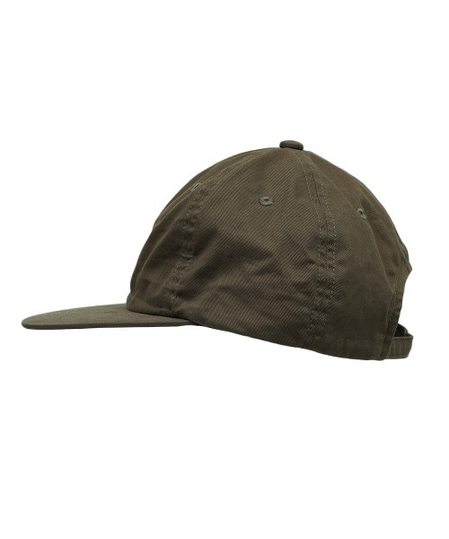 PORT BY ARK（ポートバイアーク）の「PORT BY ARK / ポートバイアーク：KIJIMA TAKAYUKI for PORT BY ARK 6 Panel Cap：PO10-C002[COR]（キャップ・メンズ・オリーブ/ブラック・FREE）」の6枚目の写真