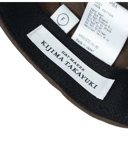 PORT BY ARK（ポートバイアーク）の「PORT BY ARK / ポートバイアーク：KIJIMA TAKAYUKI for PORT BY ARK 6 Panel Cap：PO10-C002[COR]（キャップ・メンズ・オリーブ/ブラック・FREE）」の11枚目の写真