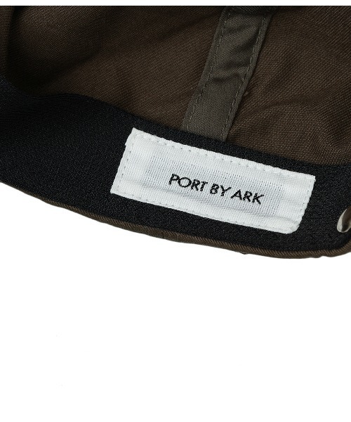 PORT BY ARK（ポートバイアーク）の「PORT BY ARK / ポートバイアーク：KIJIMA TAKAYUKI for PORT BY ARK 6 Panel Cap：PO10-C002[COR]（キャップ・メンズ・オリーブ/ブラック・FREE）」の12枚目の写真