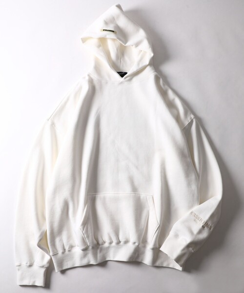 FREAK'S STORE(フリークスストア)の「WEB限定 FOG ESSENTIALS/エフオージーエッセンシャルズ リフレクターバックプリント プルオーバー パーカー/フーディー/Reflector(パーカー・メンズ・ホワイト/ブラック/ベージュ/グレー/ピンク・SMALL/MEDIUM/LARGE/X-LARGE)」の15枚目の写真