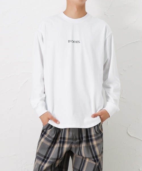 Dickies(ディッキーズ)の「Dickies ディッキーズ バックプリントロングスリーブTシャツ(Tシャツ/カットソー・メンズ・ベージュ/ホワイト/ブラック/ブルー・L/XL/M)」の21枚目の写真