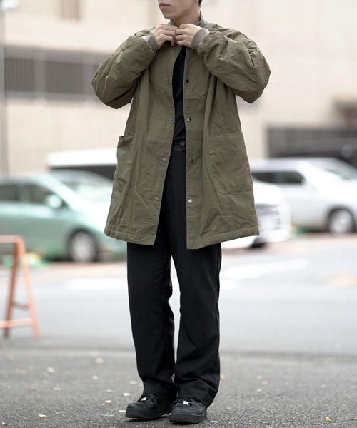 modem design（モデムデザイン）の「MODEM DESIGN モデムデザイン リバーシブル エンジニアコート（ダウンジャケット/コート・メンズ・オリーブ/チャコールグレー・LARGE）」の19枚目の写真
