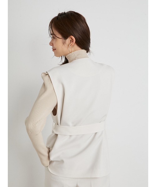【美品】SNIDELアイボリー ダウンベスト SN1728EW11778_fw_thumbM.jpg