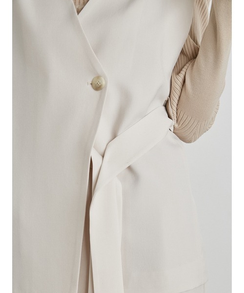 snidel アイボリーサイズ1 SNIDEL（スナイデル）の「オーバーサイズベスト（ベスト）」 - WEAR