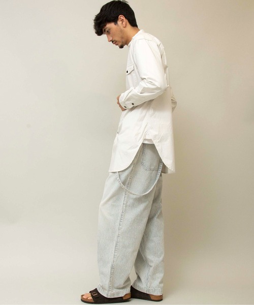 Johnbull（ジョンブル）の「サスペンダーワイドパンツ（その他パンツ・メンズ・ストライプ・LARGE/SMALL/MEDIUM）」の13枚目の写真