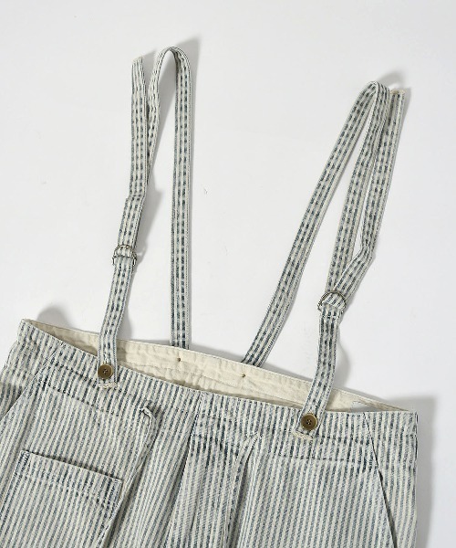 Johnbull（ジョンブル）の「サスペンダーワイドパンツ（その他パンツ・メンズ・ストライプ・LARGE/SMALL/MEDIUM）」の17枚目の写真