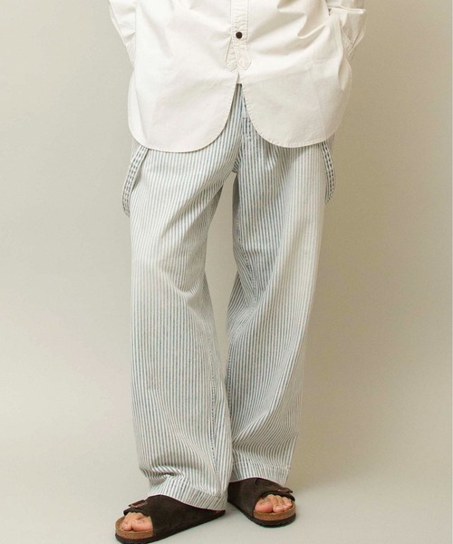 Johnbull（ジョンブル）の「サスペンダーワイドパンツ（その他パンツ・メンズ・ストライプ・LARGE/SMALL/MEDIUM）」の9枚目の写真