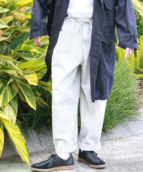 Johnbull（ジョンブル）の「サスペンダーワイドパンツ（その他パンツ・メンズ・ストライプ・LARGE/SMALL/MEDIUM）」の7枚目の写真