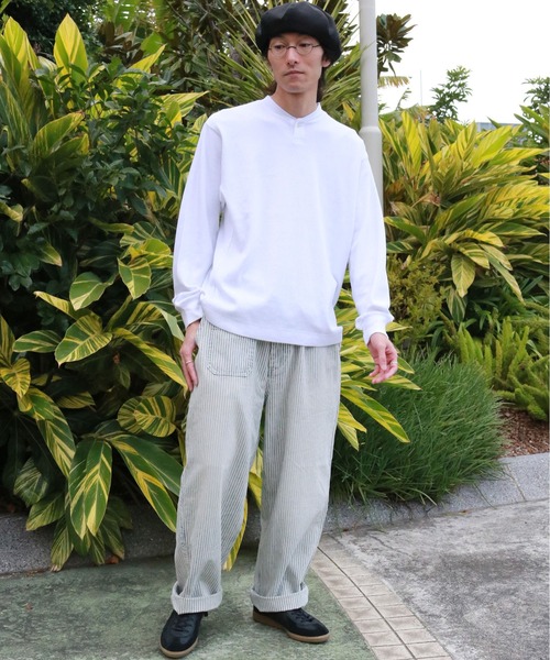 Johnbull（ジョンブル）の「サスペンダーワイドパンツ（その他パンツ・メンズ・ストライプ・LARGE/SMALL/MEDIUM）」の5枚目の写真