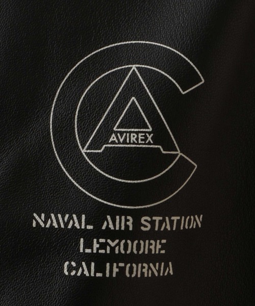 AVIREX（アヴィレックス）の「ライト G-1 ジャケット / LIGHT G-1 JACKET / アヴィレックス / AVIREX（ミリタリージャケット・メンズ・ブラック・MEDIUM/LARGE/X-LARGE/XX-LARGE）」の9枚目の写真