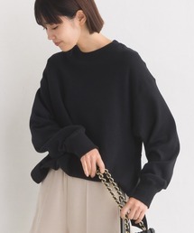 ハニカムストレッチサイドスリットボックスプルオーバー