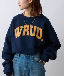 CIAOPANIC TYPY | 【ZOZOTOWN限定】ユニセックスビッグシルエットクルーネックカレッジスウェット/裏起毛(スウェット)