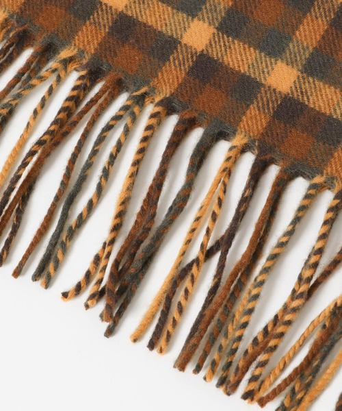 URBAN RESEARCH DOORS（アーバンリサーチドアーズ）の「『別注』Whitehill&Wilsons×DOORS マフラー（マフラー・メンズ・ネイビー/ブラック系その他/ブルー系その他/オレンジ系その他・ONE）」の9枚目の写真