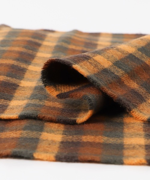 URBAN RESEARCH DOORS（アーバンリサーチドアーズ）の「『別注』Whitehill&Wilsons×DOORS マフラー（マフラー・メンズ・ネイビー/ブラック系その他/ブルー系その他/オレンジ系その他・ONE）」の7枚目の写真