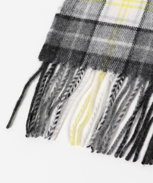 URBAN RESEARCH DOORS（アーバンリサーチドアーズ）の「『別注』Whitehill&Wilsons×DOORS マフラー（マフラー・メンズ・ネイビー/ブラック系その他/ブルー系その他/オレンジ系その他・ONE）」の12枚目の写真