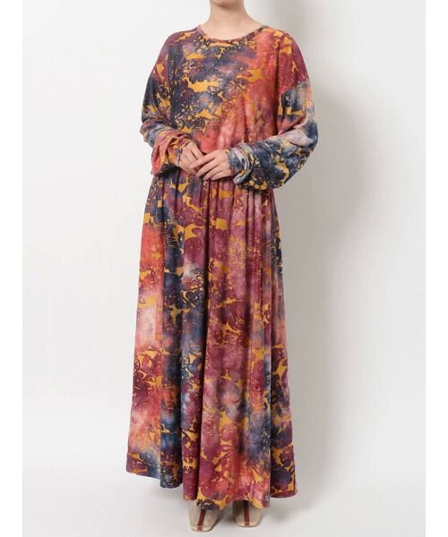 merry jenny（メリージェニー）の「opalカットロングワンピース（ワンピース・レディース・レッド/ピンク/ネイビー・FREE）」の6枚目の写真