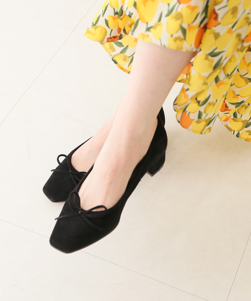 セール】SLOBE IENA スクエアバレエシューズ◇（バレエシューズ