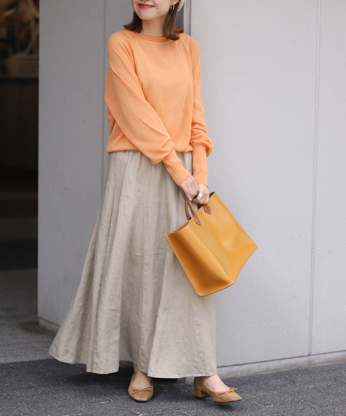 SLOBE IENA（スローブイエナ）の「SLOBE IENA スクエアバレエシューズ◆（バレエシューズ・レディース・ブルー/パープル/キャメル/ブラック・23cm/23.5cm/24.5cm/22.5cm/24cm）」の10枚目の写真