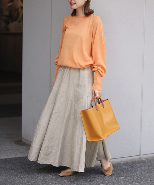 SLOBE IENA（スローブイエナ）の「SLOBE IENA スクエアバレエシューズ◆（バレエシューズ・レディース・ブルー/パープル/キャメル/ブラック・23cm/23.5cm/24.5cm/22.5cm/24cm）」の11枚目の写真