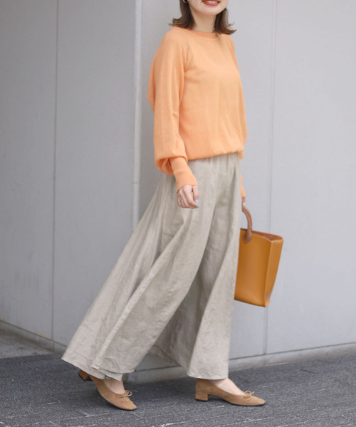 SLOBE IENA（スローブイエナ）の「SLOBE IENA スクエアバレエシューズ◆（バレエシューズ・レディース・ブルー/パープル/キャメル/ブラック・23cm/23.5cm/24.5cm/22.5cm/24cm）」の12枚目の写真